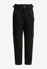 Isabel Marant Etoile Mellya Straight-Leg Pants Black 26PPA0662FAD1H04E02FK_02d7cefd-8e3f-479d-b843-2100470a0e6f