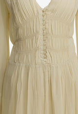 Isabel Marant Etoile Briane V-neck Maxi Dress Beige 26PRO0798FBD1J08E23EC_9650a465-ec0b-4bac-b927-0213306ab196