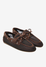 Perforated Leather Loafers