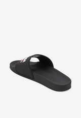 Logo-Embossed Rubber Slides
