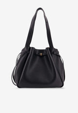 Tory Burch Romy Leather Shoulder Bag Black 163388001_Black_40009728