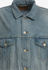Denim Buttoned Jacket
