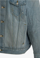 Denim Buttoned Jacket