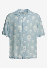 Alexander McQueen Skull Print Hawaiian Shirt Light Blue 847304QRACU4602_1921ad62-6bcf-4d8b-9bec-902c212ddb8f