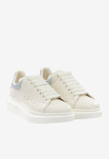 Alexander McQueen Oversized Leather Low-Top Sneakers White 807881WHAEG9080_9d66e52f-40a4-4a8c-9d5e-77d6868f94a3