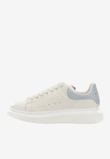Alexander McQueen Oversized Leather Low-Top Sneakers White 807881WHAEG9080_9d66e52f-40a4-4a8c-9d5e-77d6868f94a3