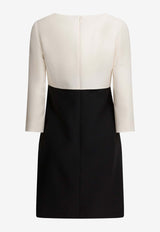 Wool and Silk Couture Dress