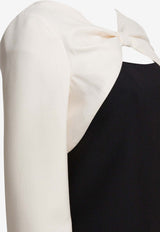 Wool and Silk Couture Dress