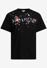 Alexander McQueen Confetti Logo T-shirt Black 857144QTAEF0555_d97c74f9-1cab-42c0-b9ad-e673f72b62bd