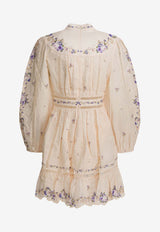 Patience Plunge Mini Dress