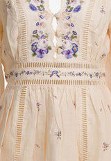 Patience Plunge Mini Dress