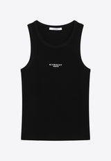 Tank Top with Logo-Print