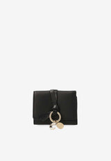 Chloé  Alphabet Charm Tri-Fold Wallet Black C21WP946F57001_Black_48013878