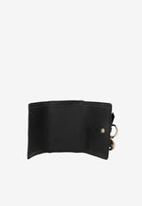Chloé  Alphabet Charm Tri-Fold Wallet Black C21WP946F57001_Black_48013878