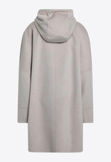 Hooded Wool Coat