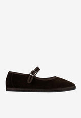 Friulane Velvet Ballet Flats