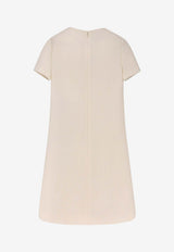 Valentino Wool-Blend Mini Dress Ivory 8B3VAHT51CFA03_Ivory_42176877