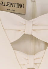 Valentino Wool-Blend Mini Dress Ivory 8B3VAHT51CFA03_Ivory_42176877