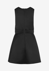 Elisabetta Franchi Sleeveless Mini Dress Black AB87261E2110_Black_41973217