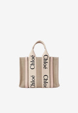 Chloé Small Woody Shoulder Bag Beige C22AS397I266J5_Cement Pink_47871492