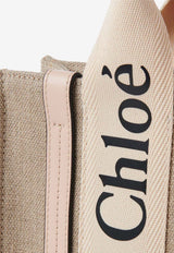 Chloé Small Woody Shoulder Bag Beige C22AS397I266J5_Cement Pink_47871492