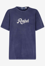 Polo Ralph Lauren Printed Ralph Faded T-shirt Blue 710936401011_DARK COBALT WHITE_47874466