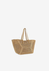 Brunello Cucinelli BC Duo Raffia Tote Bag Beige MB97D2571C802_ROPE_40000173