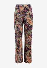Etro Paisley Print Straight-Leg Pants Multicolor WREA006999SASU8X0884_MultiColour_40468320