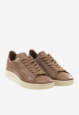 Leather Low-Top Sneakers