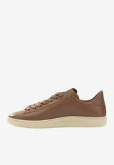 Leather Low-Top Sneakers