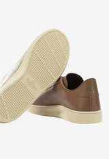 Leather Low-Top Sneakers