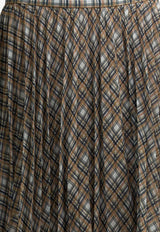 Acne Studios Pleated Check Midi Skirt Multicolor AF0573902_3644eead-b436-4581-a735-7240b2b5ae87