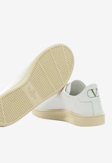 Leather Low-Top Sneakers