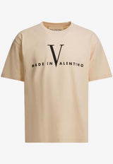 Valentino Made in Valentino T-shirt Yellow 8V3MG16PBAQQT3_604406aa-8bad-47fd-b5c6-fc4d382135c6