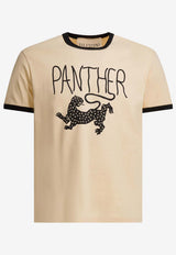 Valentino Panther Print T-shirt Yellow 8V3MG17DBC5QT3_bfa39997-a2bc-48d2-8f7f-45e75d57baa6