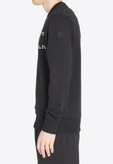 Crewneck Sweatshirt with Logo-Print