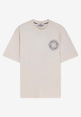 Stone Island Compass Print T-shirt White L1S152100001S0284V0093_White_48900948