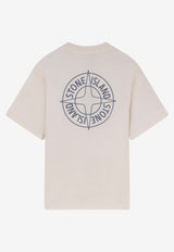Stone Island Compass Print T-shirt White L1S152100001S0284V0093_White_48900948