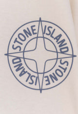 Stone Island Compass Print T-shirt White L1S152100001S0284V0093_White_48900948