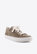 Brunello Cucinelli Suede Leather Low-Top Sneakers  Brown MZSFG2525C8850_Safari_40000138