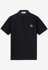 Stone Island Logo Patch Polo T-shirt Black L1S152200008S0017V0029_Black_48900742