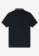 Stone Island Compass Patch Polo T-shirt Blue L1S152200010S0018V0020_Blue_48900770