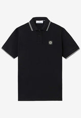 Stone Island Compass Patch Polo T-shirt Black L1S152200010S0018V0029_Black_48900773