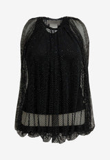 Transparent Knit Top