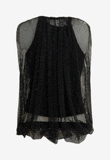 Transparent Knit Top