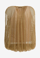 Transparent Knit Top