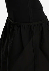 Toteme Gathered Midi Dress Black 261-WRD0279-FB0567-001BLACK_abed9728-a512-4816-a7a1-1dbb6f8695f4