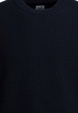 Ribbed Crewneck Sweater