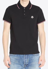 Polo T-shirt with Logo-Patch