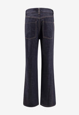 Brunello Cucinelli Washed Flared Jeans Blue ML134P5981C001_Blue_40000086
